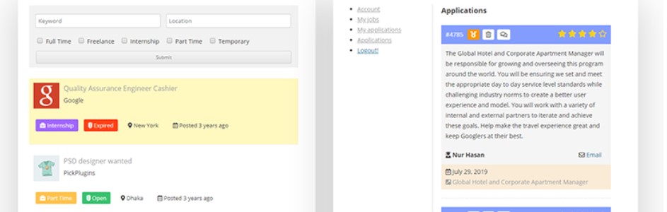 job board manager